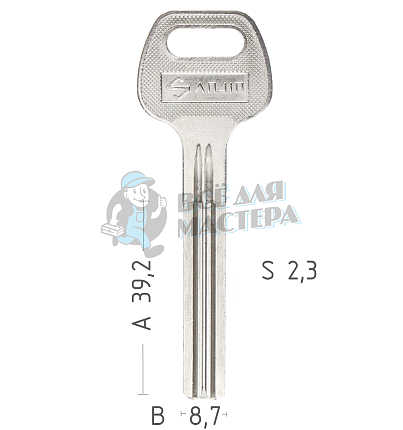 SANJIN 2 паза 8,7*51ММ