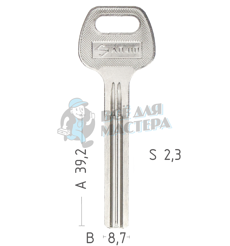 SANJIN 2 паза 8,7*51ММ
