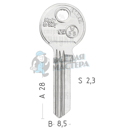 CEW38  CE-44D  CE17W38  CE75  - Чертеж