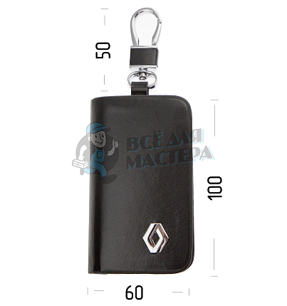 Ключница с карабином RENAULT