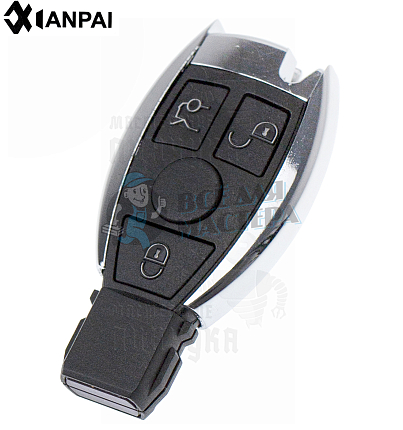 Корпус ключа HU116 3 кнопки КНР//