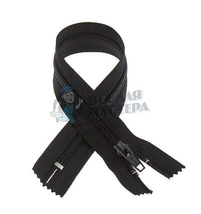 Молния №7 35см Чёрный