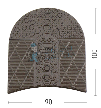 Набойка PILIGRIM RB621L, цв. коричневый