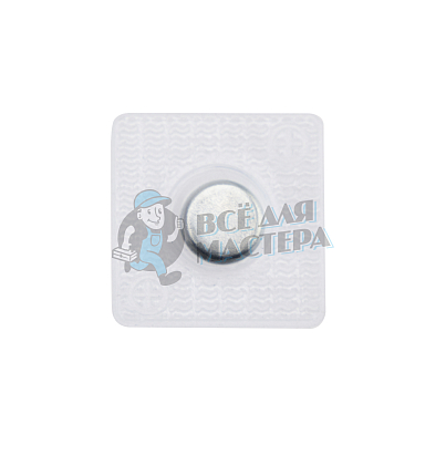 Кнопка магнитная потайная круглая 10мм цв никель