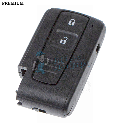 Корпус ключа TOYO-15.P TOY43 TY37R 3 кнопки 3 TOYOTA // КНР