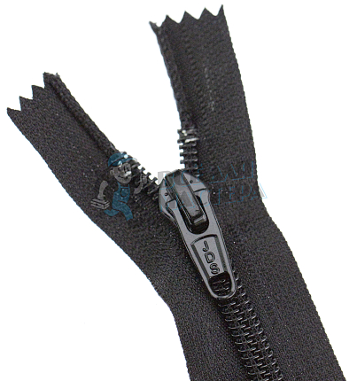 Молния обувная т7 "Judson" нейлон, 50см Чёрный