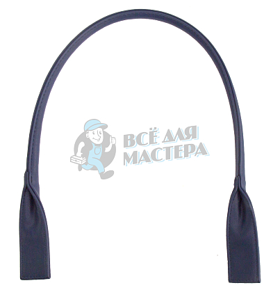 Ручка сумочная круглая с широким креплением 70см Китай Синий