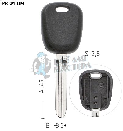 Авто с местом под чип SZ22 2 КНР   SUZUKI