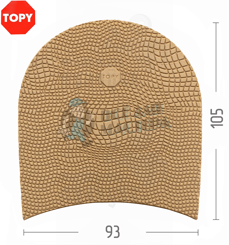 Набойки Topy X-Top №176, цв.бежевый (56)