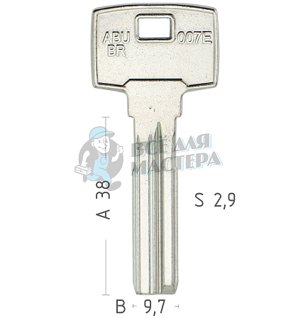 ABUS Hi-Rel ABU-BR 1000 007E КНР - Чертеж