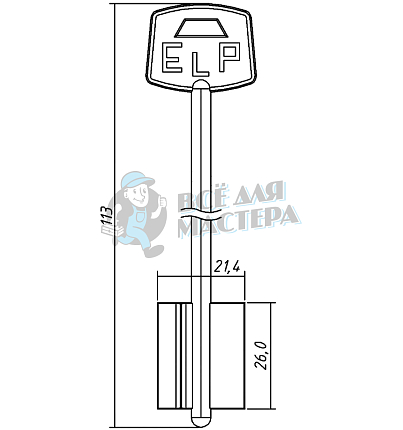ELP4D (желтый)