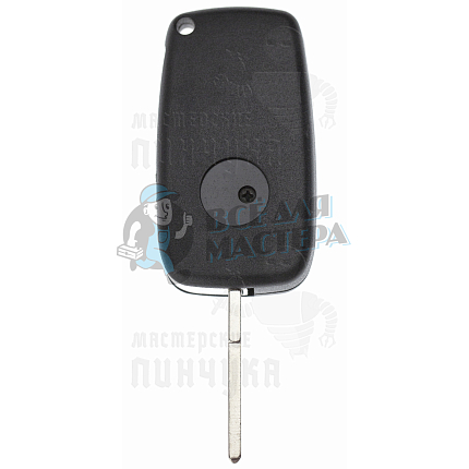 Корпус выкидного ключа FI-16 SIP22 GB18 2 кнопки FIAT КНР