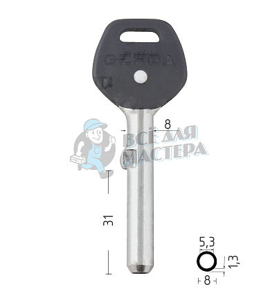 GERDA.GT-3 (ММ-013) 47mm ОРИГИНАЛ