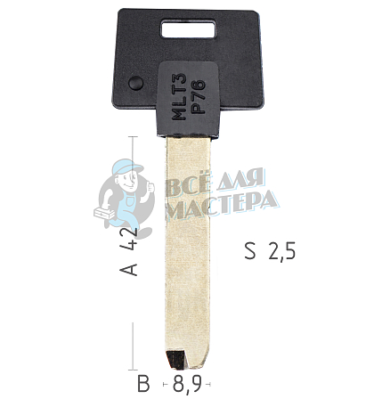 MUL-T2P  MTK3P/MTK2P  MLT3P76 - Чертеж