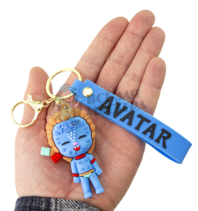 Брелок для ключей Аватар + карабин (5)