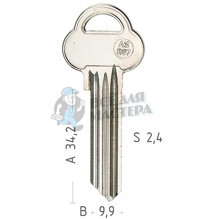 ASRG7 ASS138R A34RG AA129R - Чертеж
