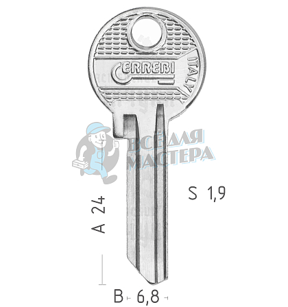 F44R FB-39 FB34R - Чертеж