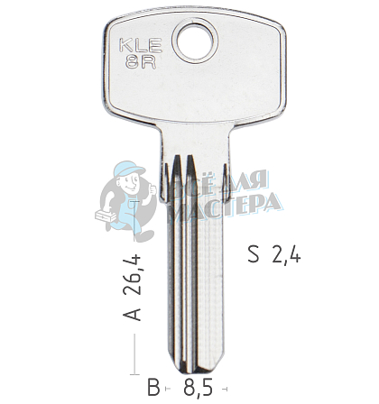 KAL 7  KAE-10D  KLE8R - Чертеж