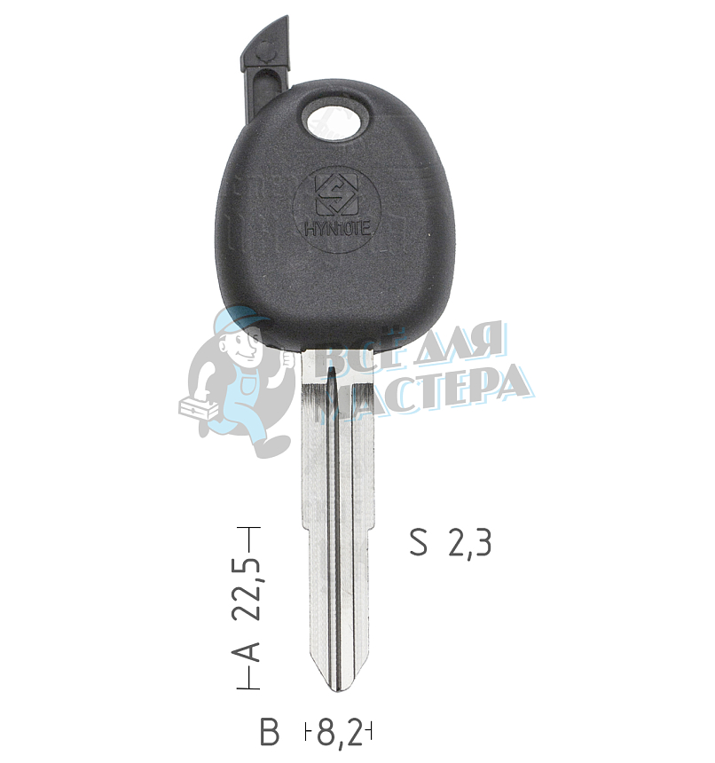 T00HYN 6P TP00HY-5.P1 HYN10T0 а/пласт.с мест.п/чип HYUNDAI