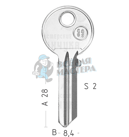 CO6S/CO6SW COR-1I CB6R CRB28L - Чертеж