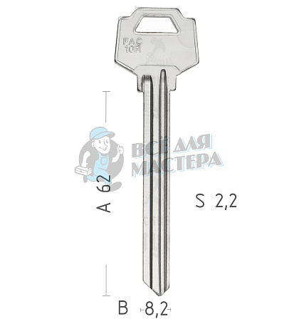 FAC1R FAC-1I FAC10R FAC8 - Чертеж