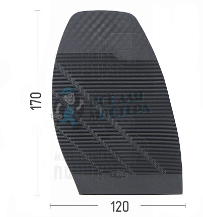 Проф. формованная X-Profi "Классик", цв. черный, 1,8мм