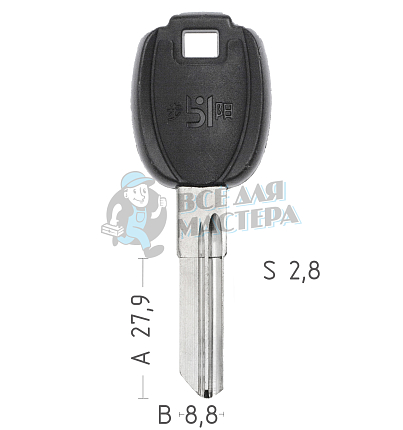 Двойная нарезка 2паз.лев.короткий D-215 ВЕРТ  КНР