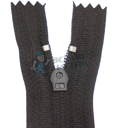 Молния спиральная (витая) тип 4 16см н/р цв 322