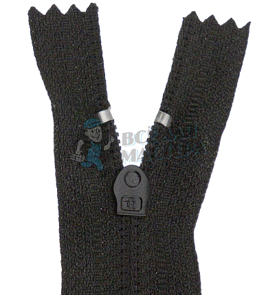 Молния спиральная (витая) тип 4 14см н/р цв 322