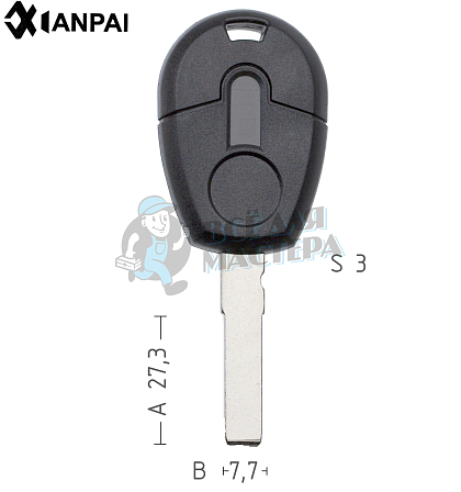 Корпус Fiat SIP22 . КНР - Чертеж