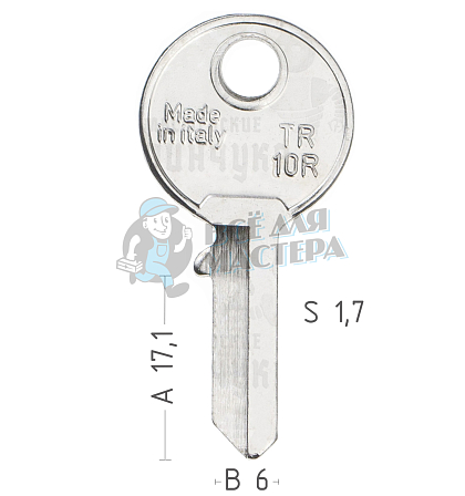 TRI4D  TR10R  TL10  TRC1 - Чертеж
