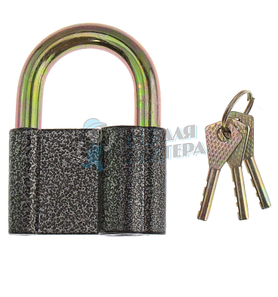 Навесной замок Avers PD-20-80-Blister (графитовый)