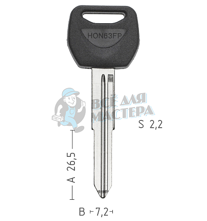 HOND-24.P   HON63FP   HON64FP   HD55P113 - Чертеж