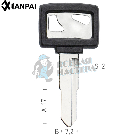 HOND19P/HOND4DP_HD24P_HON39P_HO58P_HD21SP HONDA MOTO КНР - Чертеж