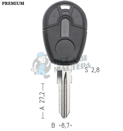 Корпус Fiat GT15 2кн.  КНР