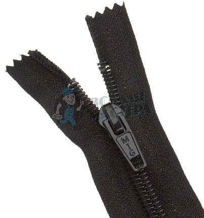 Молния №7 40см Чёрный