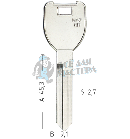 MAZ8D MAZ19 MA28 MZ18R - Чертеж