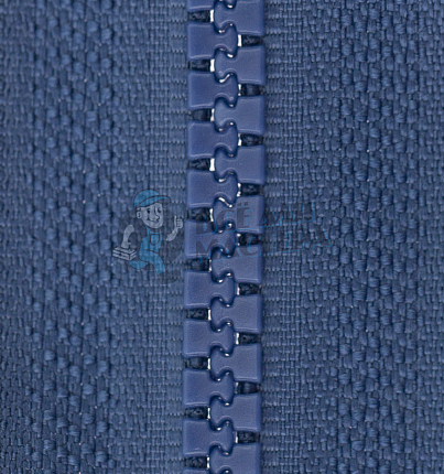 Молния Трактор "JUDSON", 80см, Тип-5, разъёмная двухзамковая, цв.синий