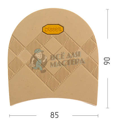 Набойка PILIGRIM RB613, цв. бежевый