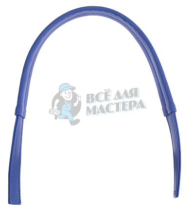 Ручка сумочная, плоская (6092), 65см, цв.васильковый