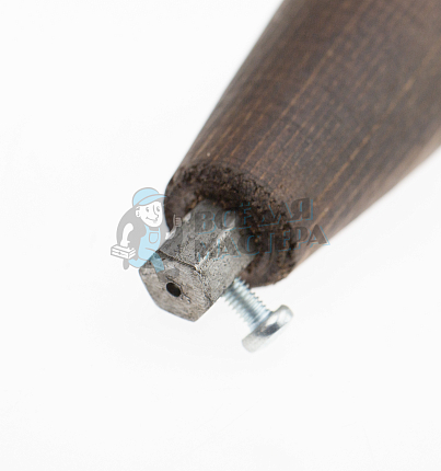 Ручка цанговая деревянная, 7см