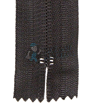 Молния 55см Чёрный