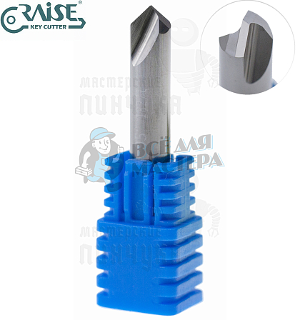 Вертик.фреза RAISE DW2095 95° CARBIDE (95°xD6x40x2T) - Чертеж