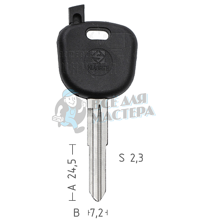 T00KIA3RP TP00KI-2D.P KIA3RTE а/пласт.с мест.п/чип KIA - Чертеж
