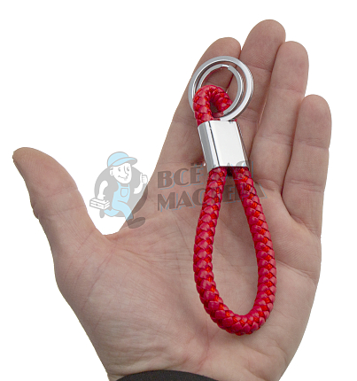 Брелок для ключей "Веревка" с двумя кольцами