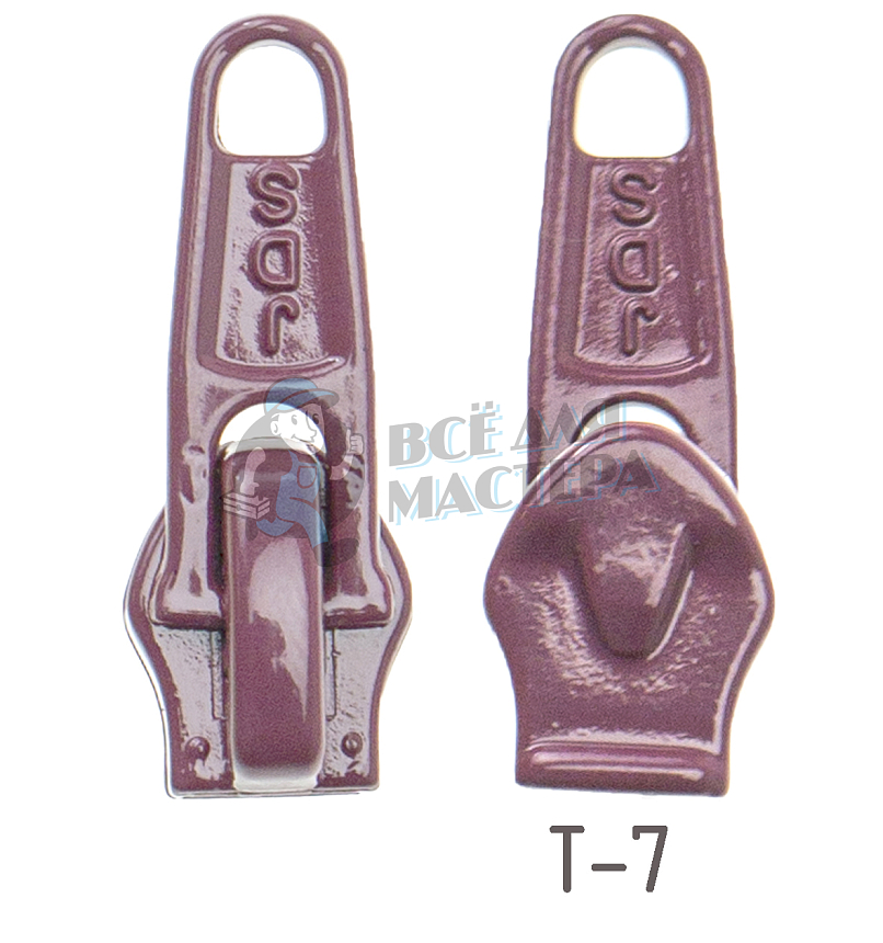 Бегунок   "Judson"  т.7 классич. бордовый 60