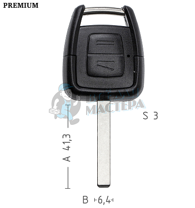 Корпус  OPEL S31 HU100 2кн   КНР