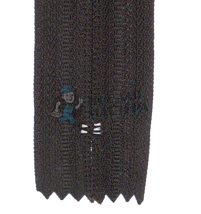 Молния спиральная (витая) тип 4 16см н/р цв 322