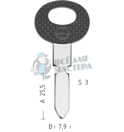 ME3P  HF40P18  HU40P  S49HFP - Чертеж