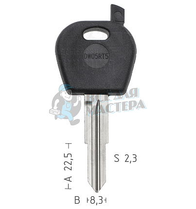 T00DW1RPA TP00DAE-4D.P2 а/пласт.с мест.п/чип DAEWOO